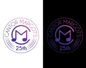 Logo Design entry 1659749 submitted by designr to the Logo Design for Cantor Margot's 25th run by agzerman@optonline.net