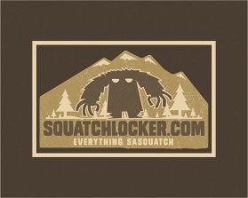 Logo Design entry 1660152 submitted by T2T to the Logo Design for SquatchLocker.com - (it's a bigfoot website!) run by manchesterharris