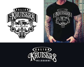T-Shirt Design entry 1661914 submitted by supritybhattacharya to the T-Shirt Design for Kustom Kruisers Melbourne  run by Kustom Kruisers 