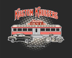 T-Shirt Design Entry 1726883 submitted by 777sky to the contest for Kustom Kruisers Melbourne  run by Kustom Kruisers 