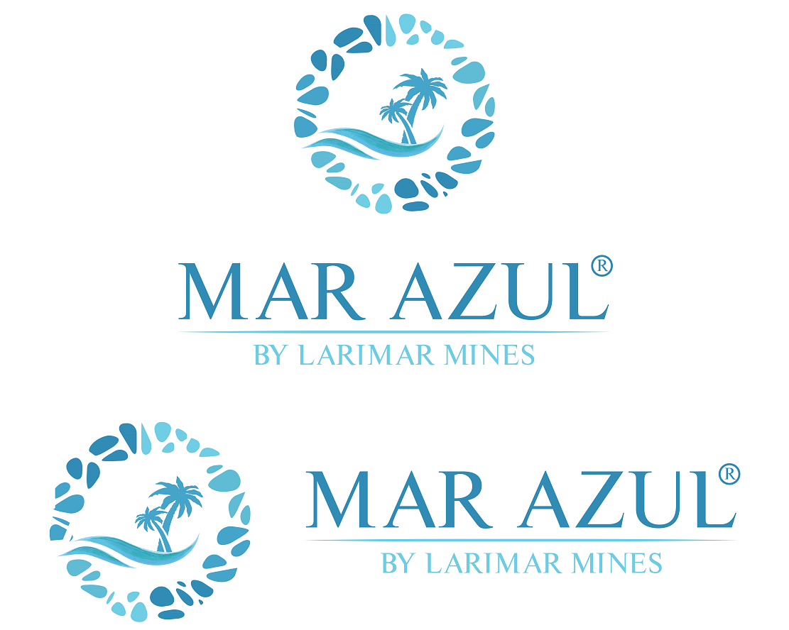 Logo Design entry 1662430 submitted by DORIANA999 to the Logo Design for Mar Azul by Larimar Mines run by mitchell@destinationjewelry.com