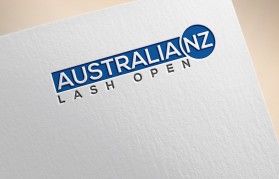 Logo Design entry 1663060 submitted by MRDesign to the Logo Design for Australia NZ Lash Open run by gigiphoenix