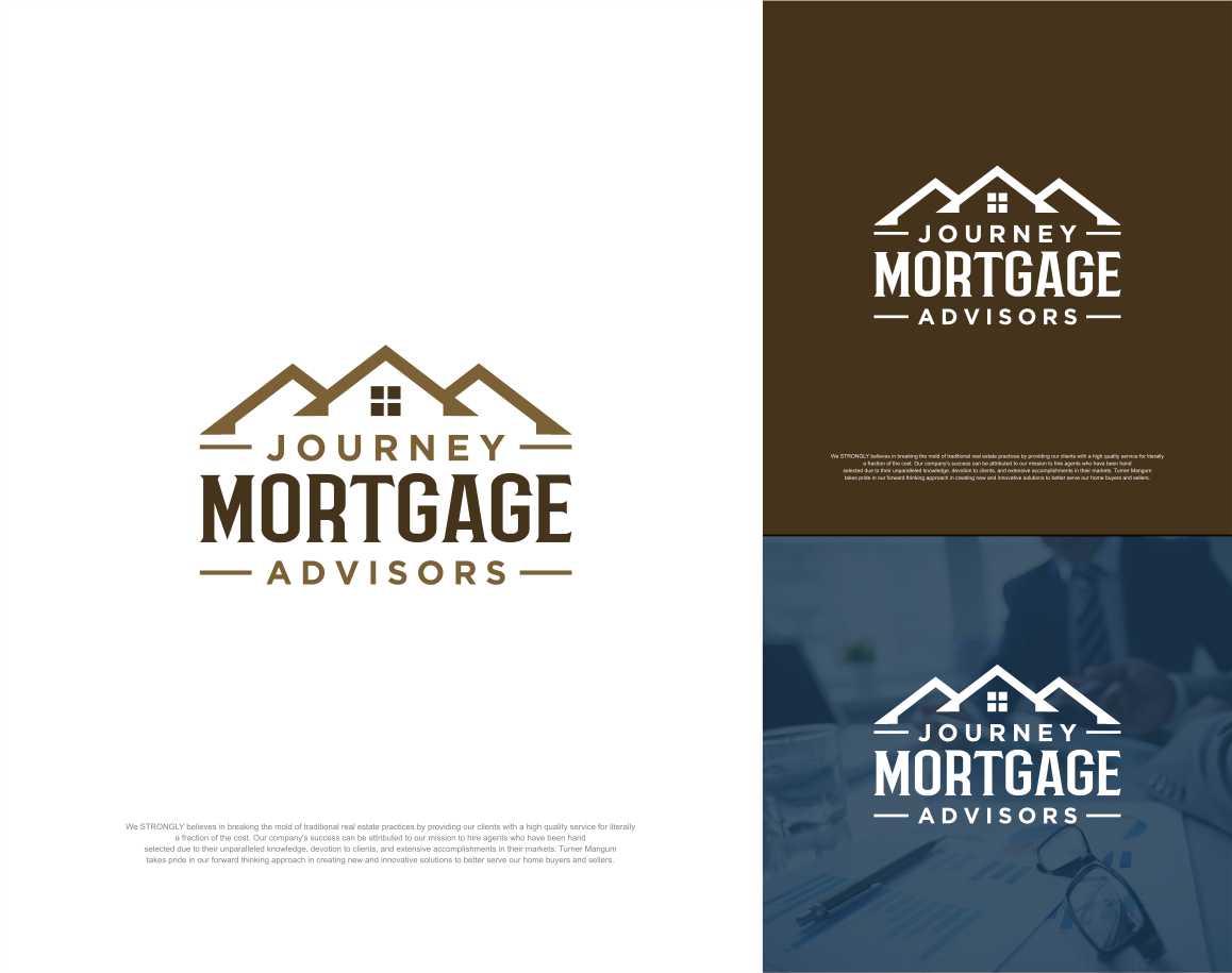 Logo Design entry 1664045 submitted by logo037 to the Logo Design for Journey Mortgage Advisors run by jason#9
