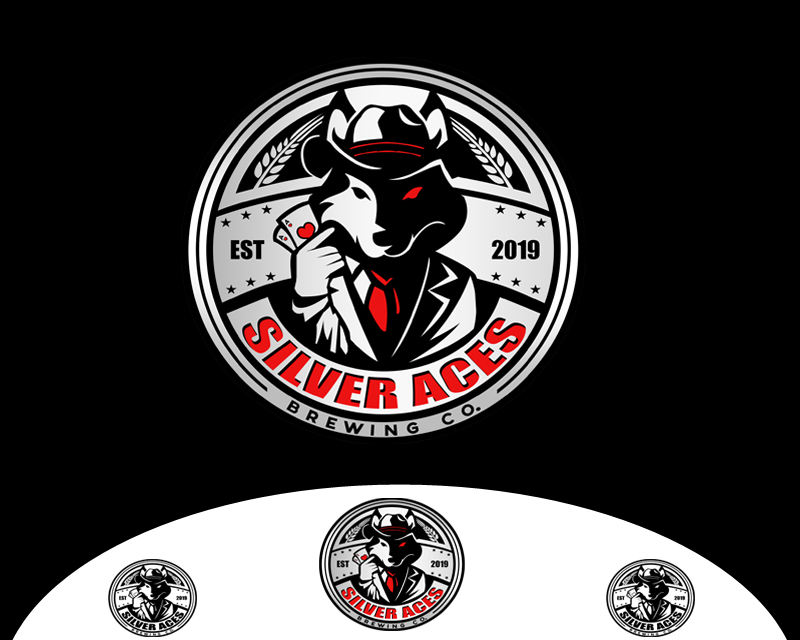 Logo Design entry 1665065 submitted by CUPU to the Logo Design for Silver Aces Brewing Co. run by cardj1
