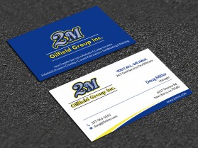 Business Card & Stationery Design entry 1666220 submitted by skyford412 to the Business Card & Stationery Design for 2M Oilfield Group run by pmiller