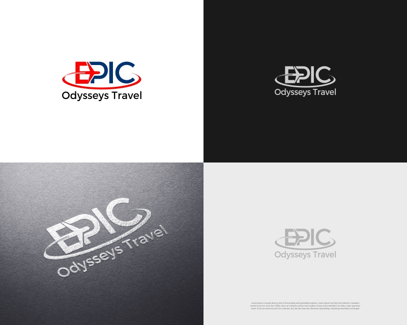 Logo Design entry 1666833 submitted by wellbeing to the Logo Design for Epic Odysseys Travel run by Sdaigleioo
