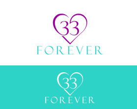 Logo Design entry 1667491 submitted by Om Ganpataye to the Logo Design for 33 forever  run by jleedy79
