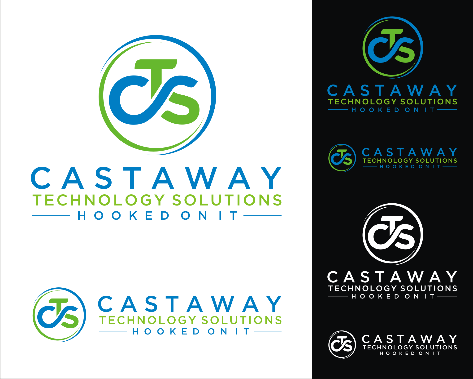 Logo Design entry 1669728 submitted by kembarloro to the Logo Design for Castaway Technology Solutions, CastawayIT.com (CTS) ? run by castawayit