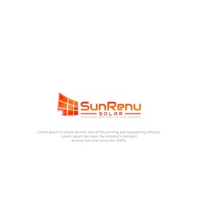 Logo Design entry 1670622 submitted by Om Ganpataye to the Logo Design for SunRenu Solar run by jpmcdonnell79