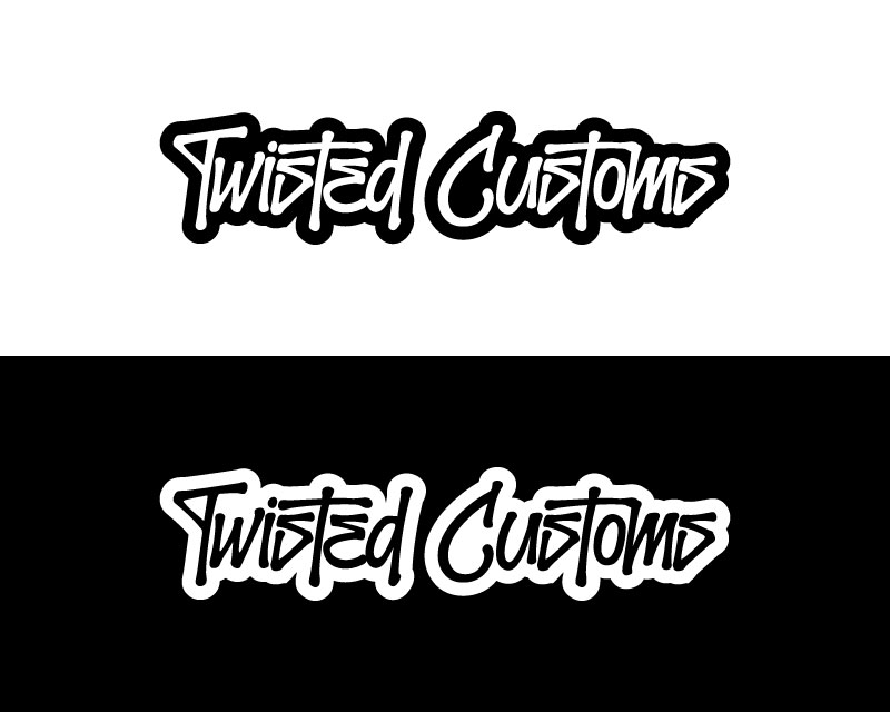 Logo Design entry 1672250 submitted by nsdhyd to the Logo Design for Twisted Customs run by Taylorcarpenter0907