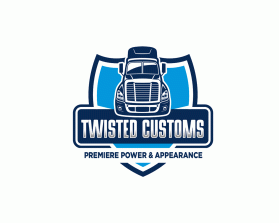 Logo Design Entry 1672219 submitted by chzsquad1 to the contest for Twisted Customs run by Taylorcarpenter0907