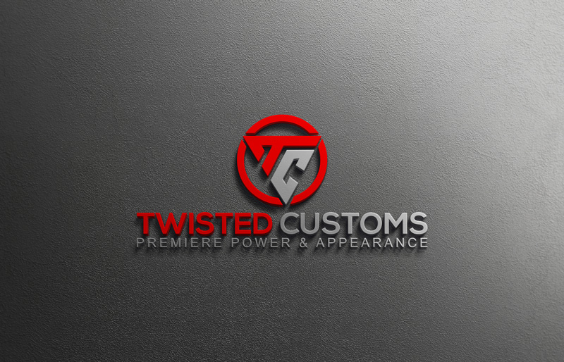 Logo Design entry 1672250 submitted by Dark49 to the Logo Design for Twisted Customs run by Taylorcarpenter0907