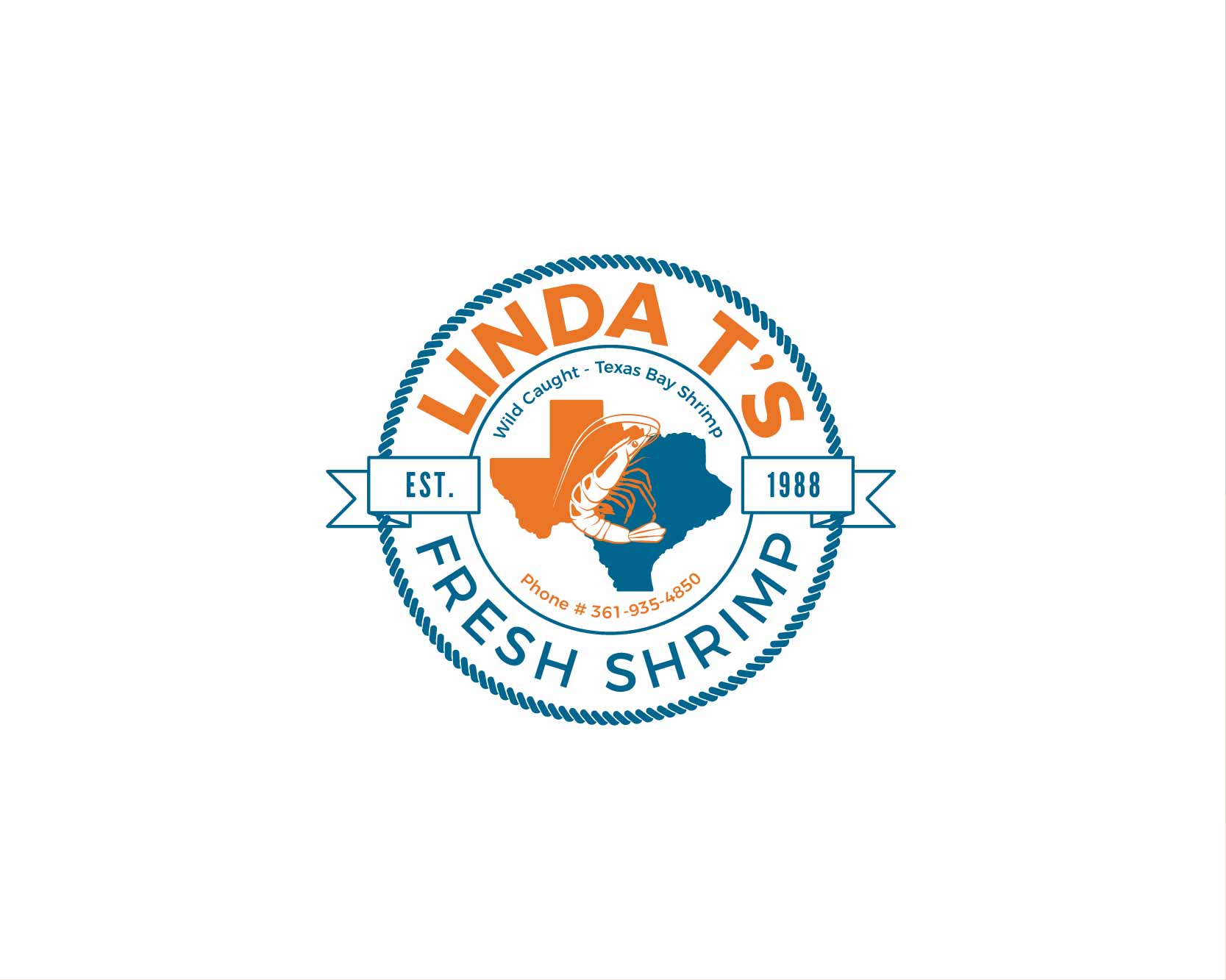 Logo Design entry 1672388 submitted by cj38 to the Logo Design for Linda T’s Fresh Shrimp run by Jpagel