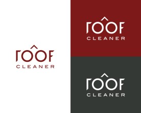 Logo Design entry 1672498 submitted by nsdhyd to the Logo Design for Roofcleaner.com run by Johnnytsunamiwash@gmail.com