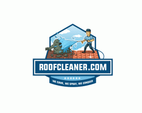 Logo Design Entry 1672532 submitted by chzsquad1 to the contest for Roofcleaner.com run by Johnnytsunamiwash@gmail.com