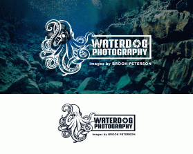 Logo Design entry 1672831 submitted by chzsquad1 to the Logo Design for Waterdog Photography run by brookpeterson