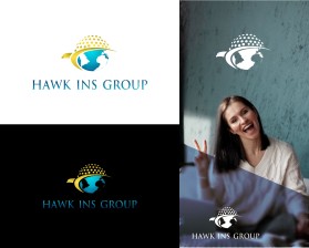 Logo Design entry 1672926 submitted by AaronEthan to the Logo Design for Hawk-INS Group run by shelinahawkins