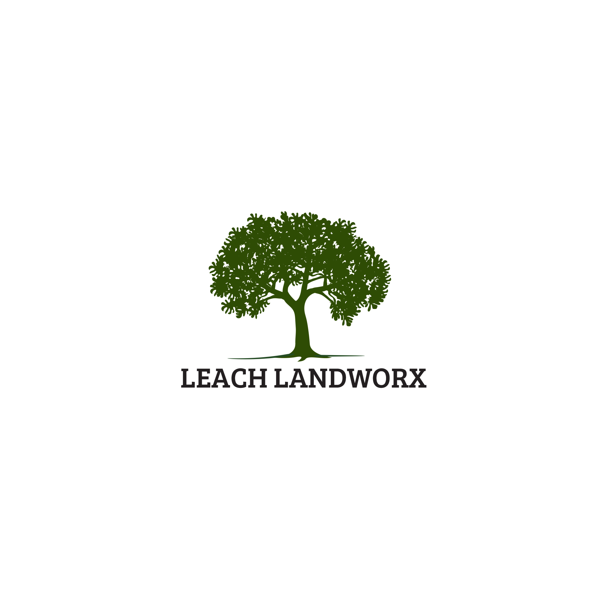 Logo Design entry 1673755 submitted by solarex247 to the Logo Design for Leach LandWorX run by Ryan leach 