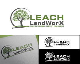 Logo Design entry 1673686 submitted by Fathenry to the Logo Design for Leach LandWorX run by Ryan leach 