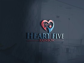 Logo Design entry 1673767 submitted by IMFantasia to the Logo Design for heart five rainbow run by h5rbuffy