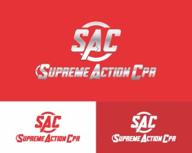 Logo Design Entry 1674460 submitted by paragraphikadesigns to the contest for Supreme Action CPR run by E68Dez