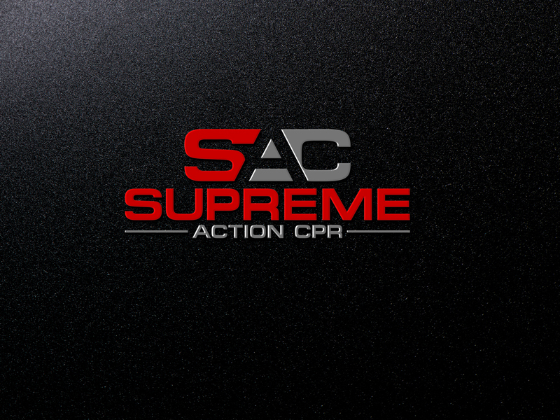 Logo Design entry 1674464 submitted by MuhammadR to the Logo Design for Supreme Action CPR run by E68Dez