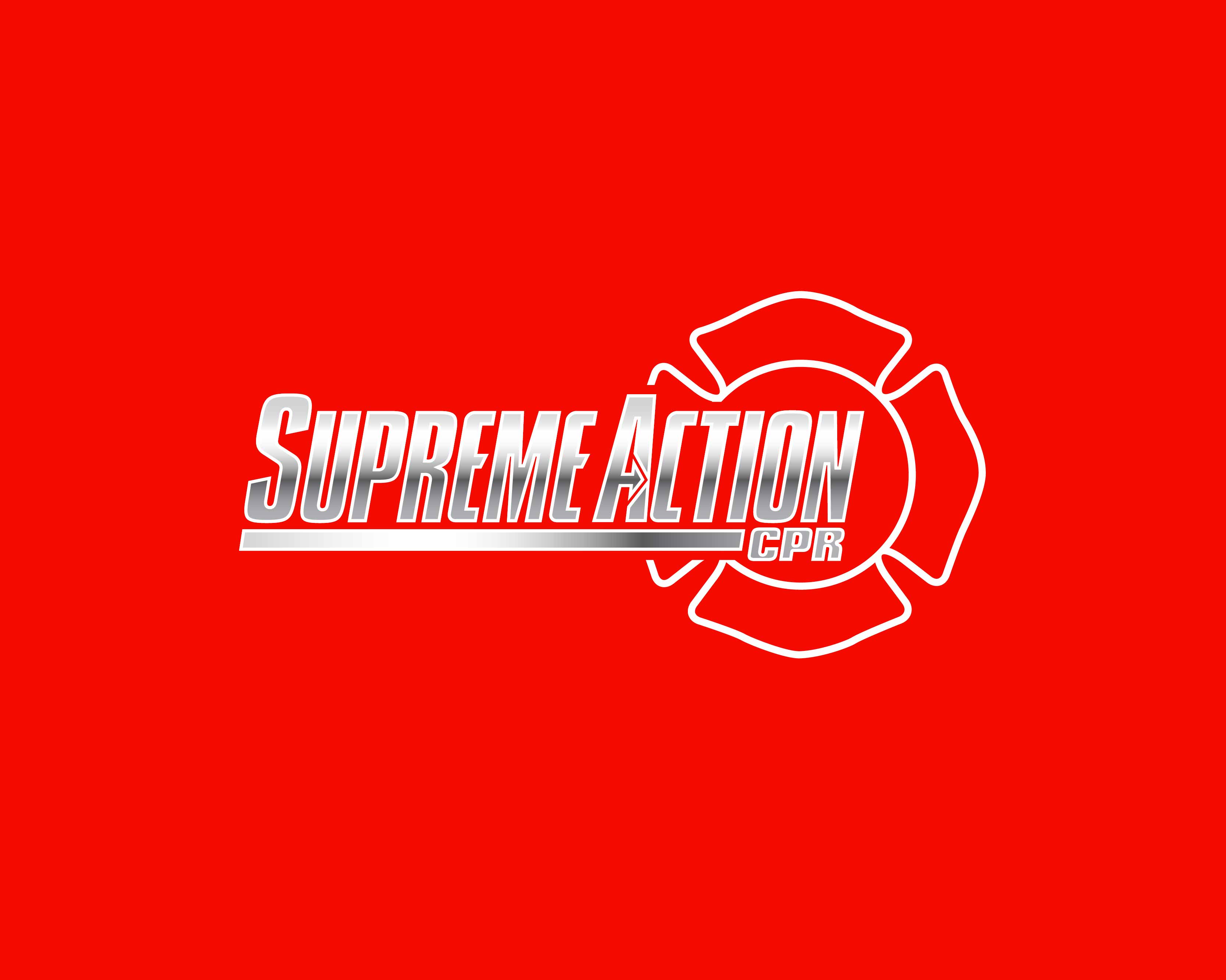 Logo Design entry 1674464 submitted by Efzone2005 to the Logo Design for Supreme Action CPR run by E68Dez