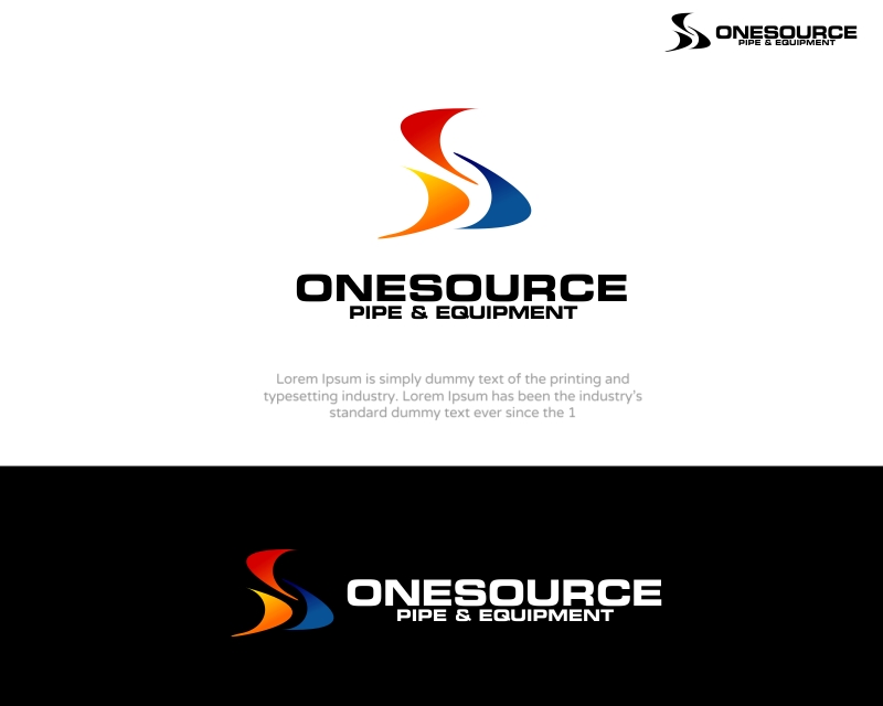 Logo Design entry 1675905 submitted by SATRI to the Logo Design for OneSource Pipe & Equipment run by dkhouck