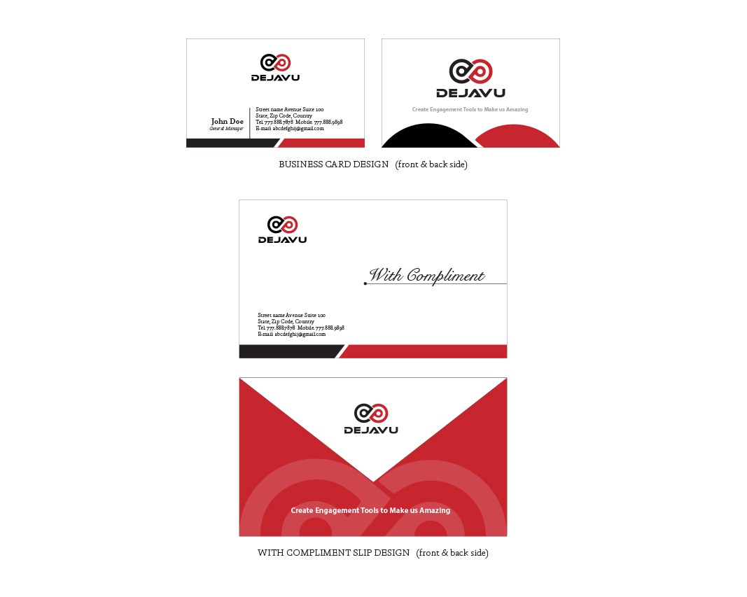 Business Card & Stationery Design entry 1742771 submitted by eksograf