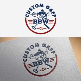 Logo Design entry 1678075 submitted by chzsquad1 to the Logo Design for BBW Custom Gaff Co. run by bamboobrad