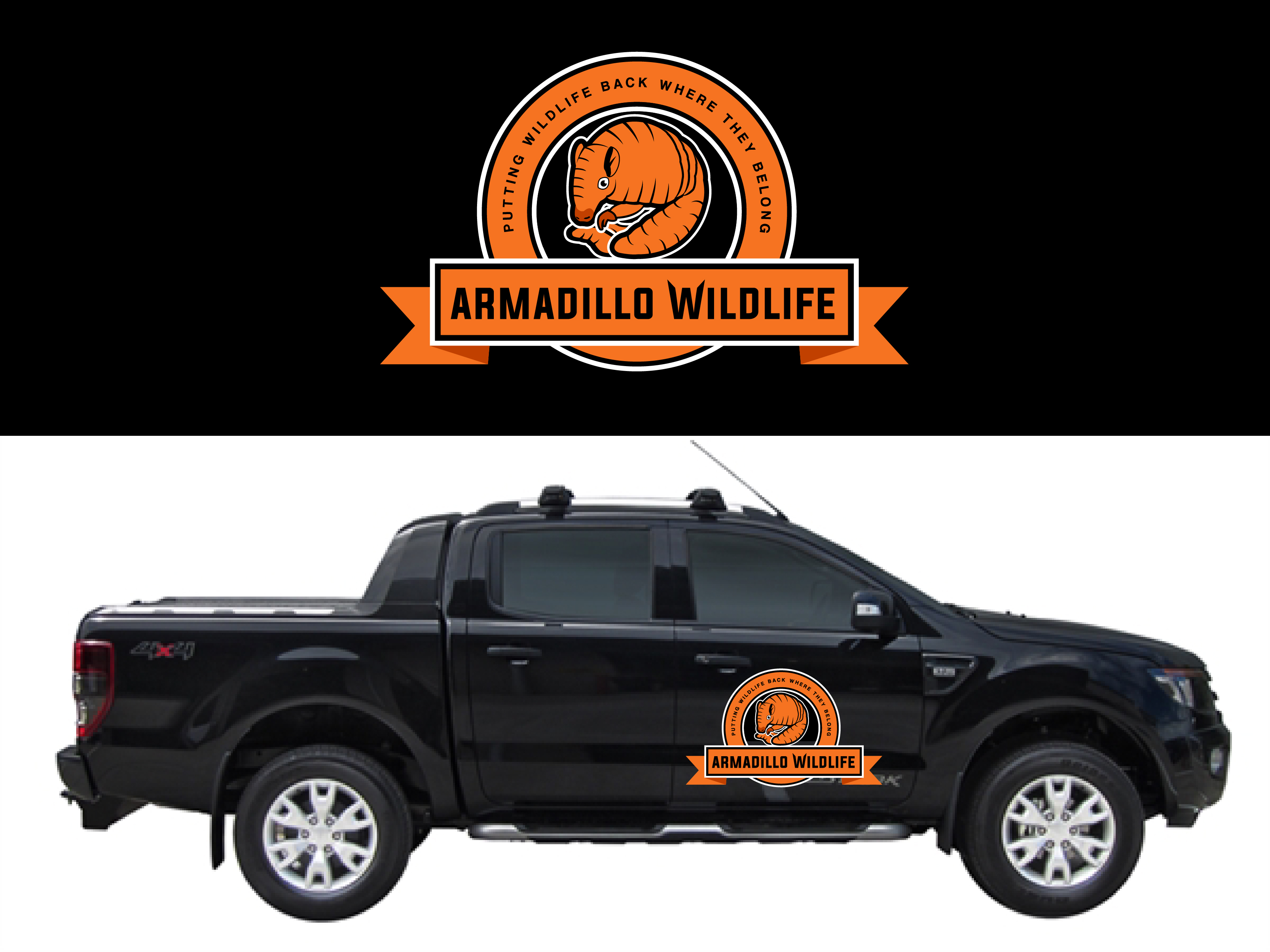 Logo Design entry 1678144 submitted by joco to the Logo Design for  Armadillo Wildlife  run by Armadillo 