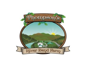 Logo Design entry 1680698 submitted by logo37 to the Logo Design for Thompson's River Bend Farm run by hempclint