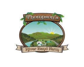 Logo Design entry 1680692 submitted by sirtwo to the Logo Design for Thompson's River Bend Farm run by hempclint