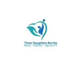 Logo Design Entry 1680182 submitted by Sultan4121 to the contest for Three Daughters Burrito run by threedaughtersburrito