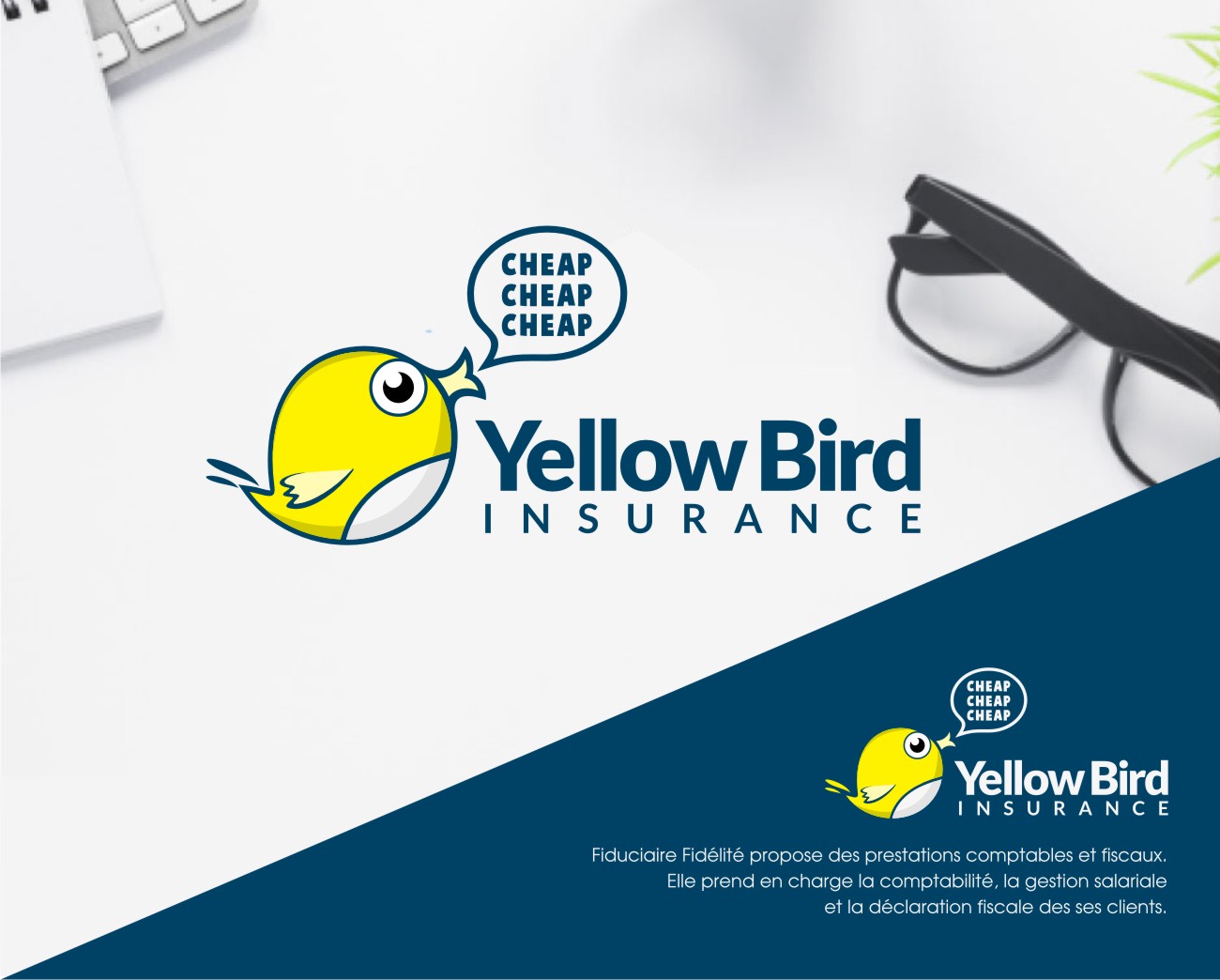 Logo Design entry 1679841 submitted by artto to the Logo Design for Yellow Bird Insurance run by YellowBird