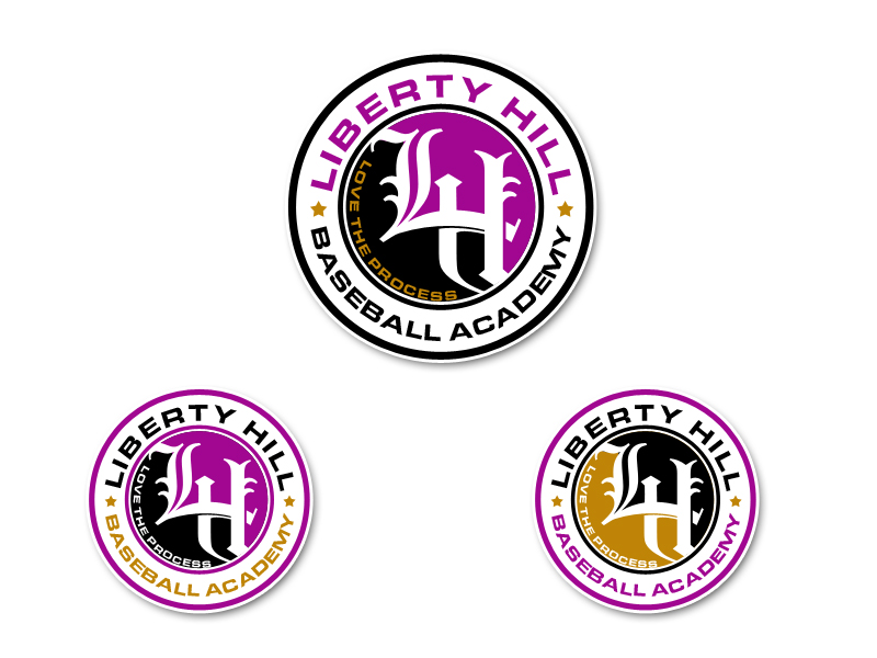 Logo Design entry 1681761 submitted by Adam to the Logo Design for Liberty Hill Baseball Academy run by Panthers_LH