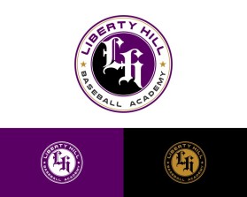 Logo Design Entry 1681768 submitted by paragraphikadesigns to the contest for Liberty Hill Baseball Academy run by Panthers_LH
