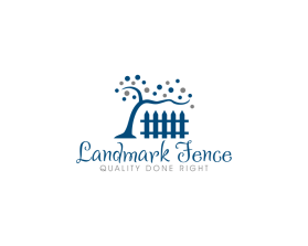 Logo Design Entry 1684676 submitted by ninisdesign to the contest for Landmark Fence run by Landmarkcustomfence