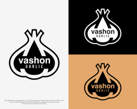 Logo Design entry 1684794 submitted by Chellz to the Logo Design for Vashon Garlic run by vashongarlic