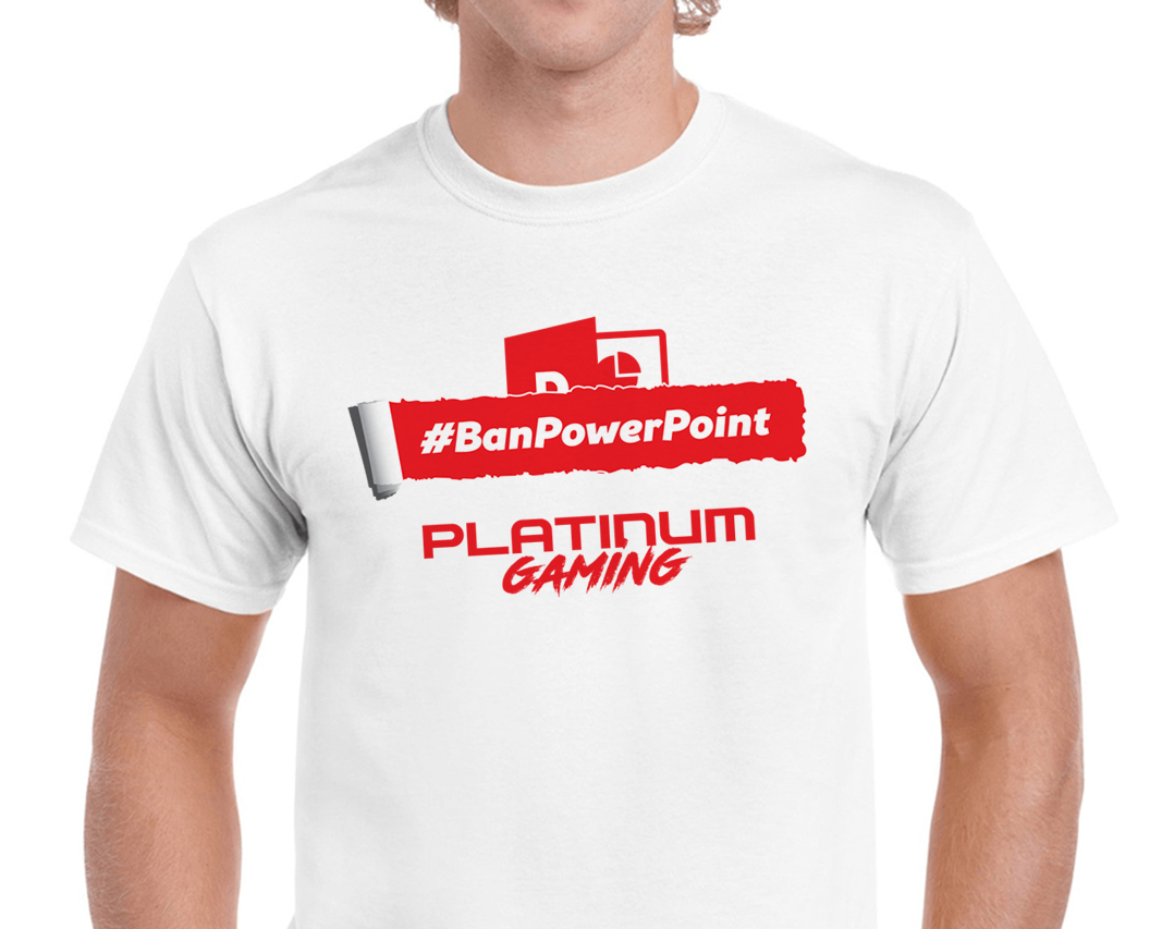 T-Shirt Design entry 1685046 submitted by eksograf to the T-Shirt Design for Platinum Gaming run by donald88