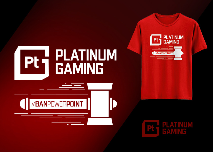 T-Shirt Design entry 1685046 submitted by FreedSteed to the T-Shirt Design for Platinum Gaming run by donald88