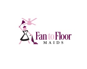 Logo Design entry 1685756 submitted by angelenee to the Logo Design for FAN TO FLOOR MAIDS run by F2F