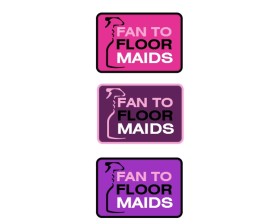 Logo Design entry 1685757 submitted by angelenee to the Logo Design for FAN TO FLOOR MAIDS run by F2F