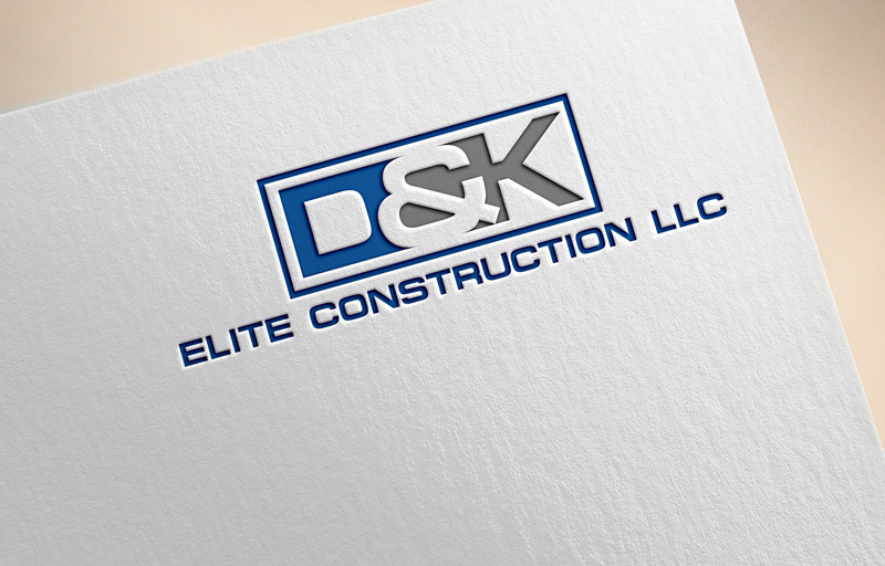 Logo Design entry 1685907 submitted by MuhammadR to the Logo Design for D&K Elite Construction LLC run by jlong1212