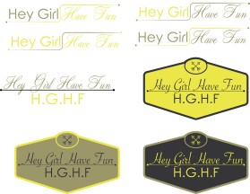 Logo Design entry 1686103 submitted by angelenee to the Logo Design for https://www.heygirlhavefun.com/ run by Brookhollis