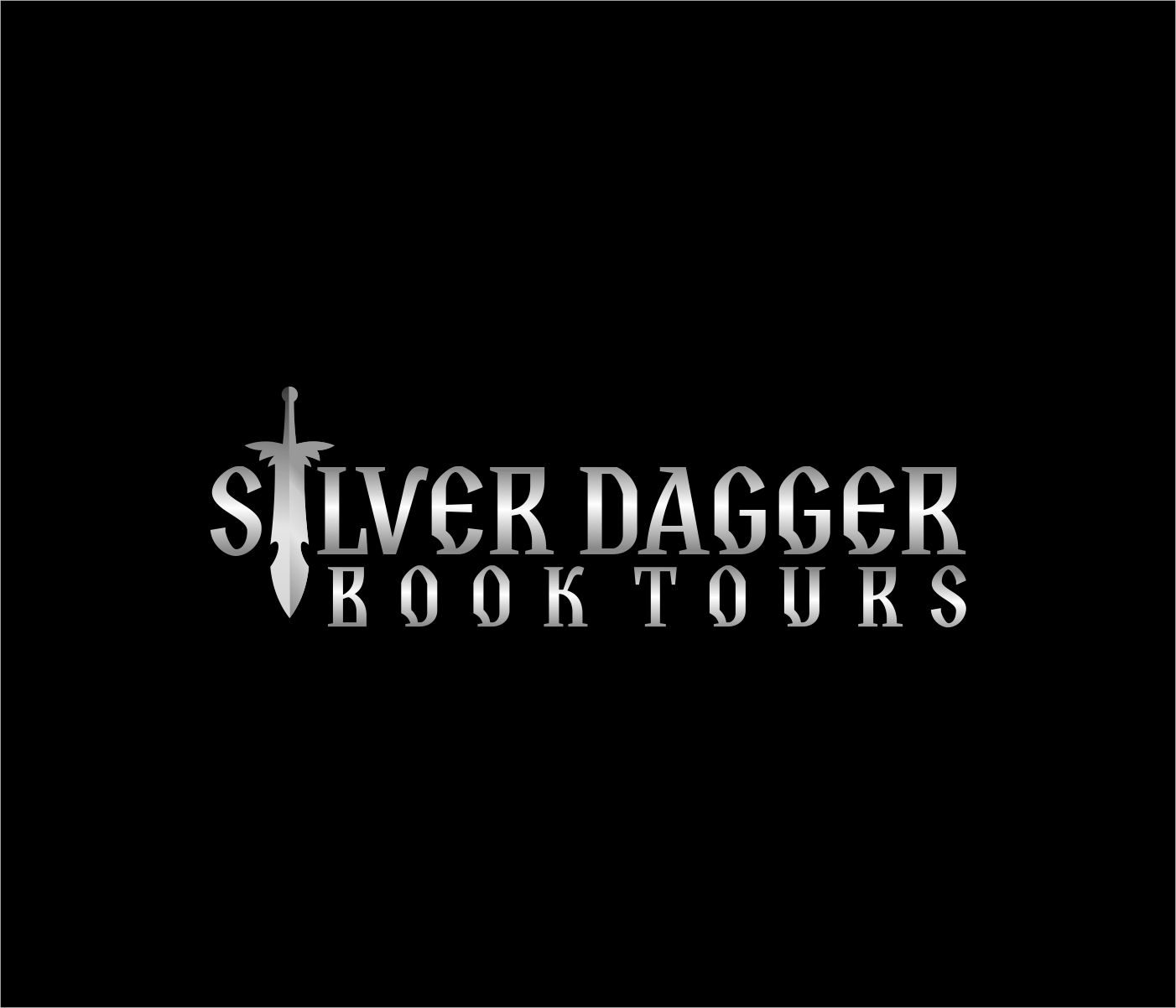 Logo Design entry 1686338 submitted by Farhan to the Logo Design for Silver Dagger Book Tours run by SilverDaggerTours