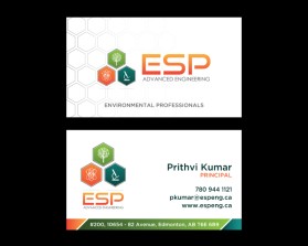 Business Card & Stationery Design Entry 1748139 submitted by lokiasan to the contest for ESP run by pkumar@espeng.ca
