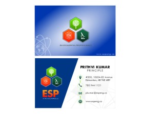 Business Card & Stationery Design Entry 1686579 submitted by jayganesh to the contest for ESP run by pkumar@espeng.ca