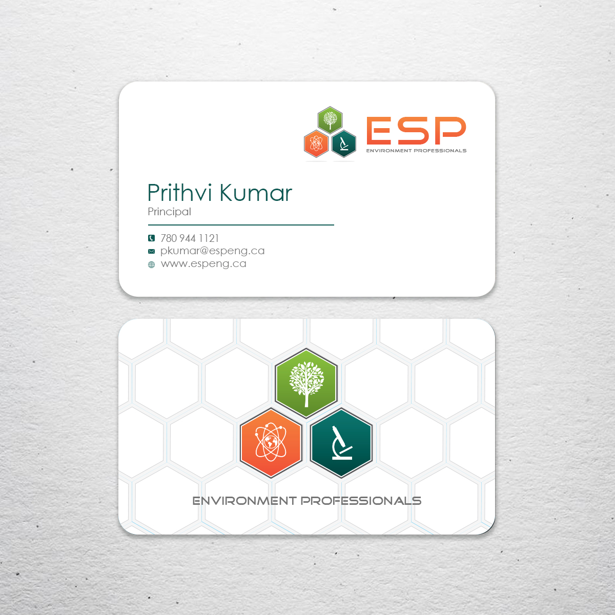 Business Card & Stationery Design entry 1686606 submitted by Sonia99 to the Business Card & Stationery Design for ESP run by pkumar@espeng.ca