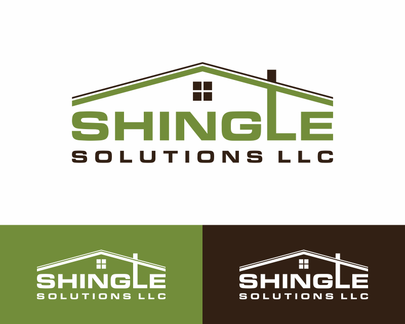 Logo Design entry 1686762 submitted by Abstract BEE to the Logo Design for Shingle Solutions LLC run by shinglesolutions